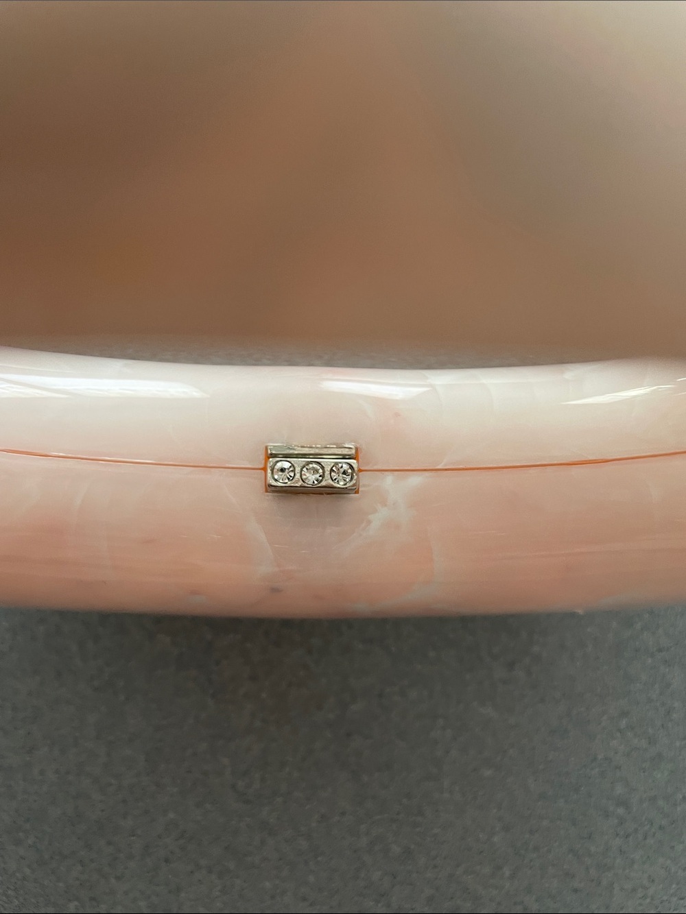 Pink Lucite Top-Handle Women’s Bag - Picture 3 of 6